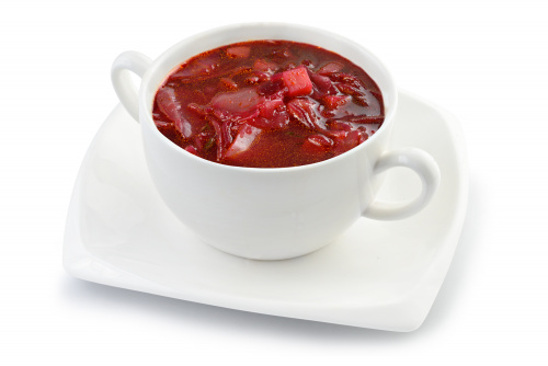 Борщ постный