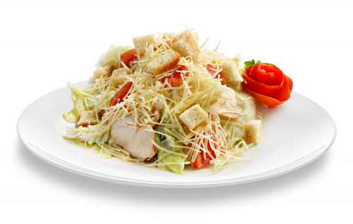 Салат «Цезарь» с курицей