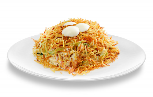 Салат «Гнездо глухаря»