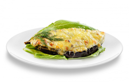 Баклажан запеченный под сыром 