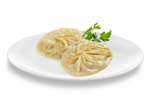 Манты с тыквой