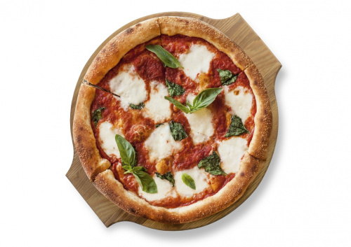 Пицца "Маргарита" с базиликом 