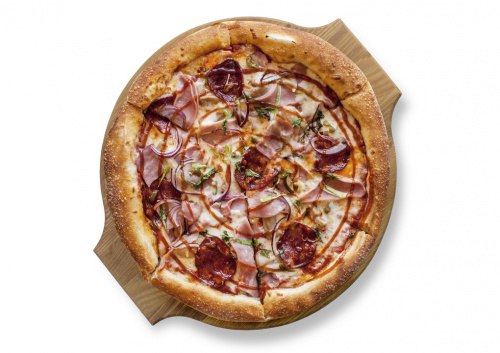 Пицца "Мясная BBQ"