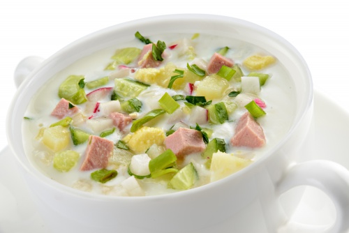 "Окрошка" с кефиром