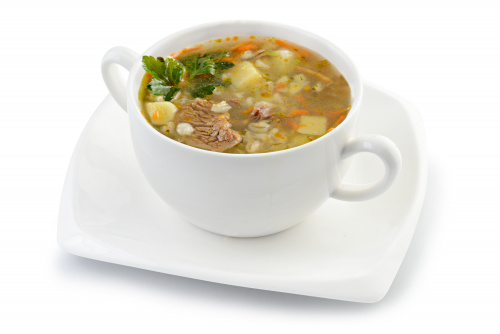 Суп "Рассольник" с мясом