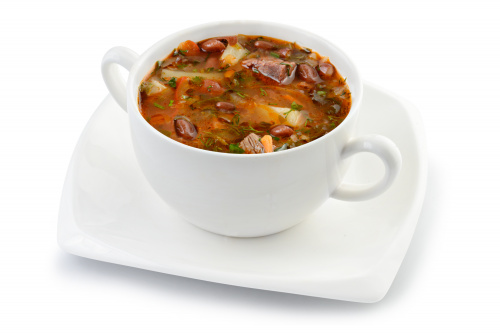 Суп "Фасолевый" с говядиной