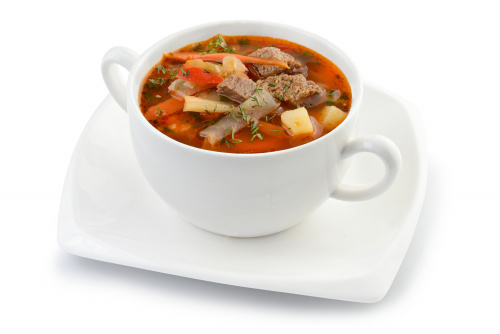 "Щи" из свежей капусты (с мясом)